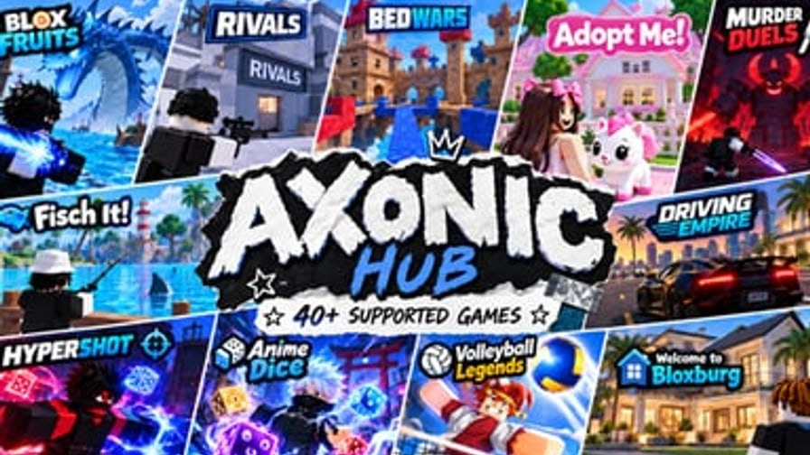 Axonic Hub — BedWars Kill Aura & Auto Build cover